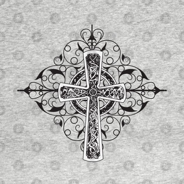 Celtic Cross by SpottydoggCreatives